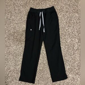 FIGS Kate Scrub Pants Black | Size S